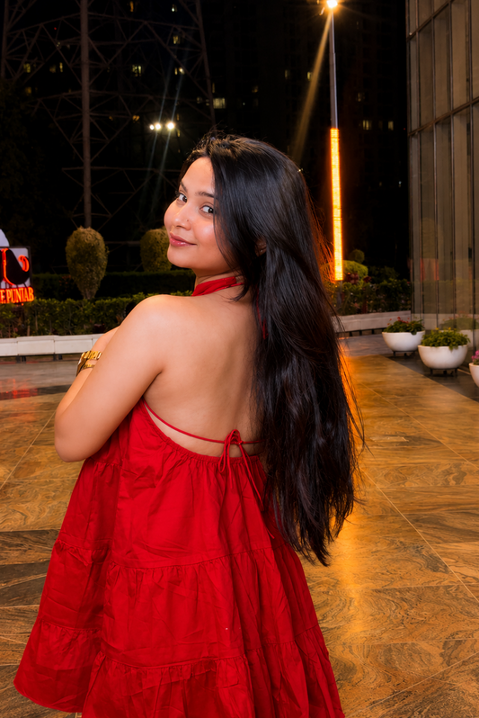 Cherry chic dress