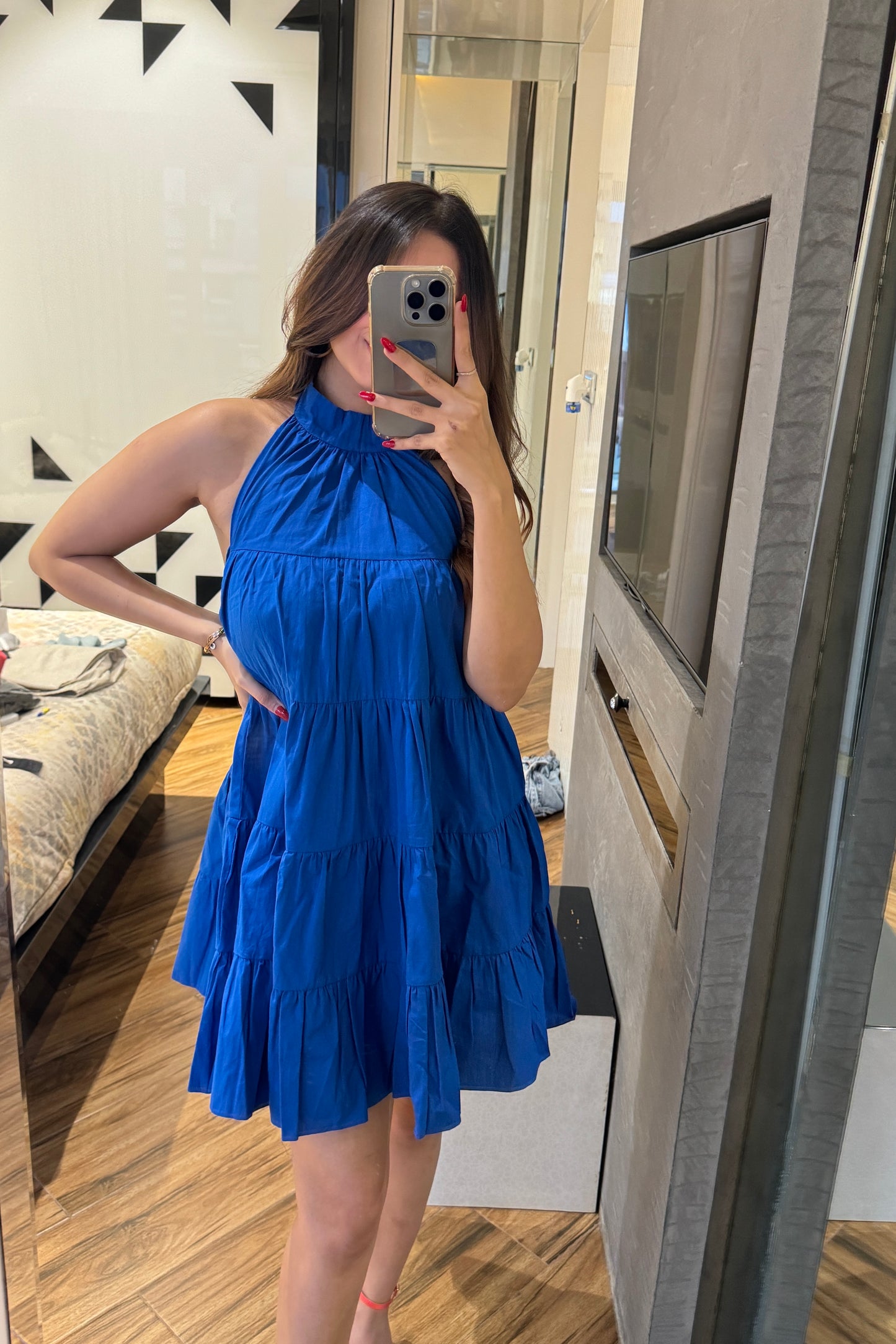 Cobalt chic dress