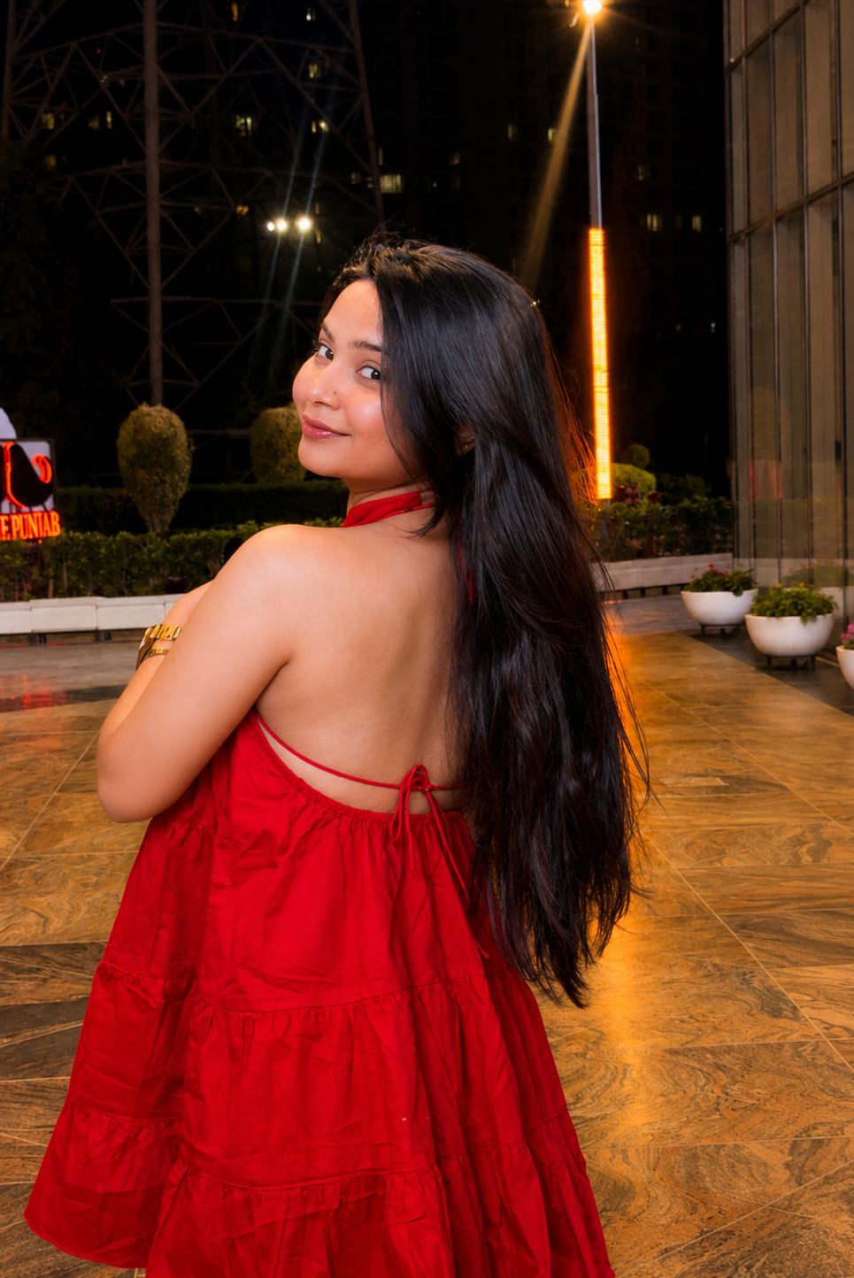 Cherry chic dress