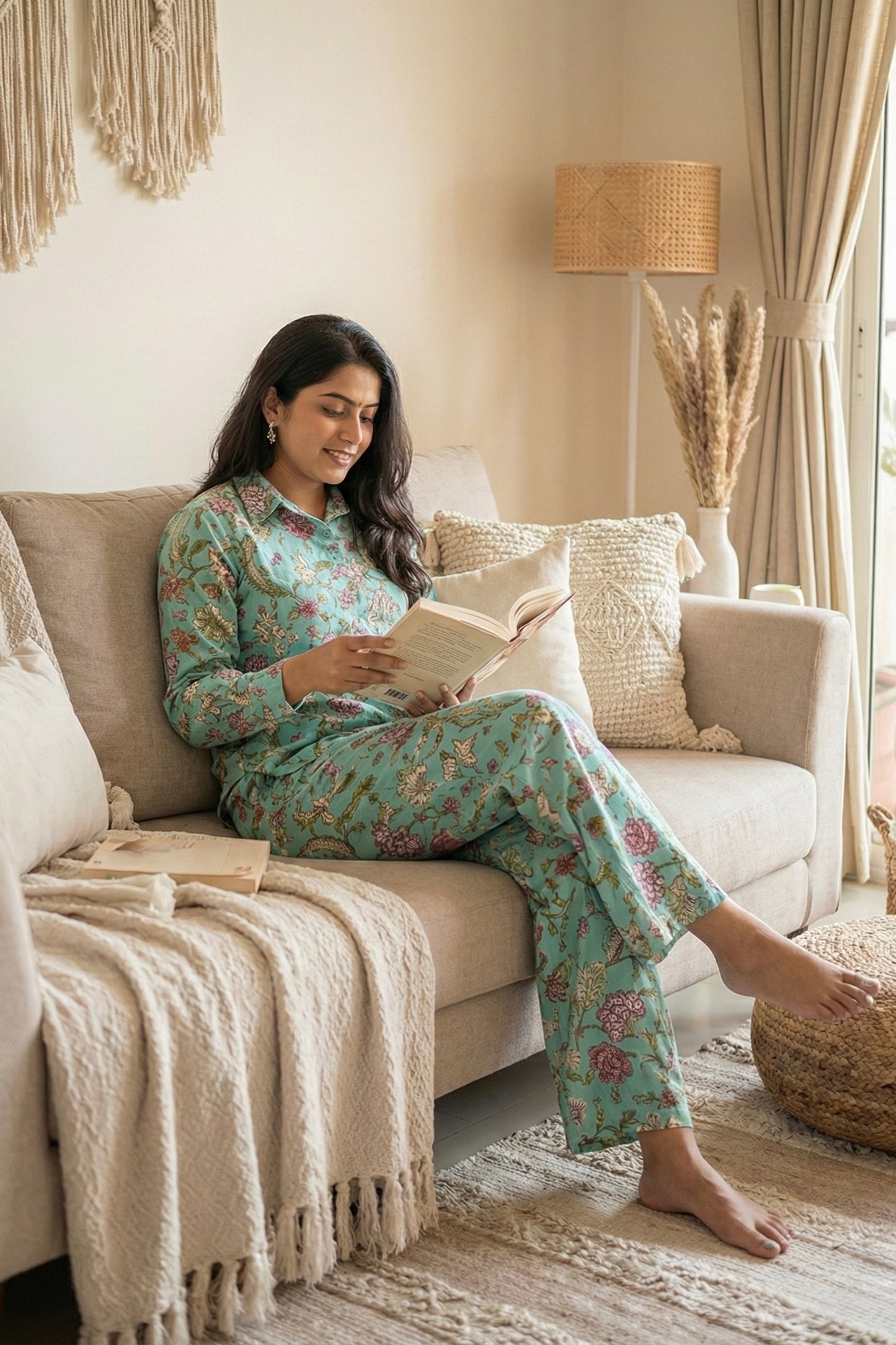 Mint blue lounge set
