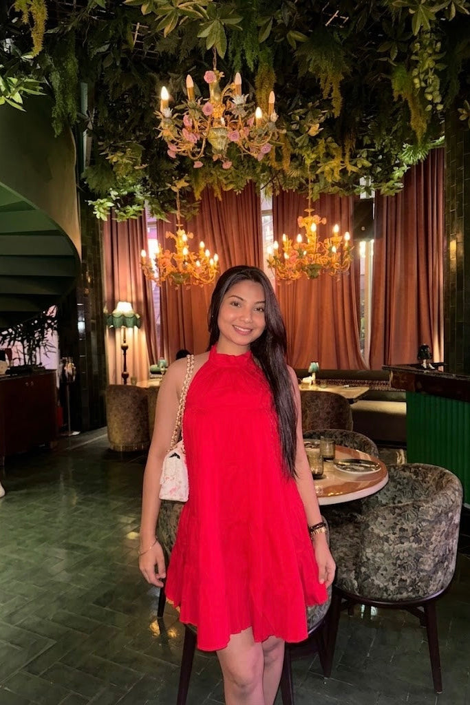 Cherry chic dress