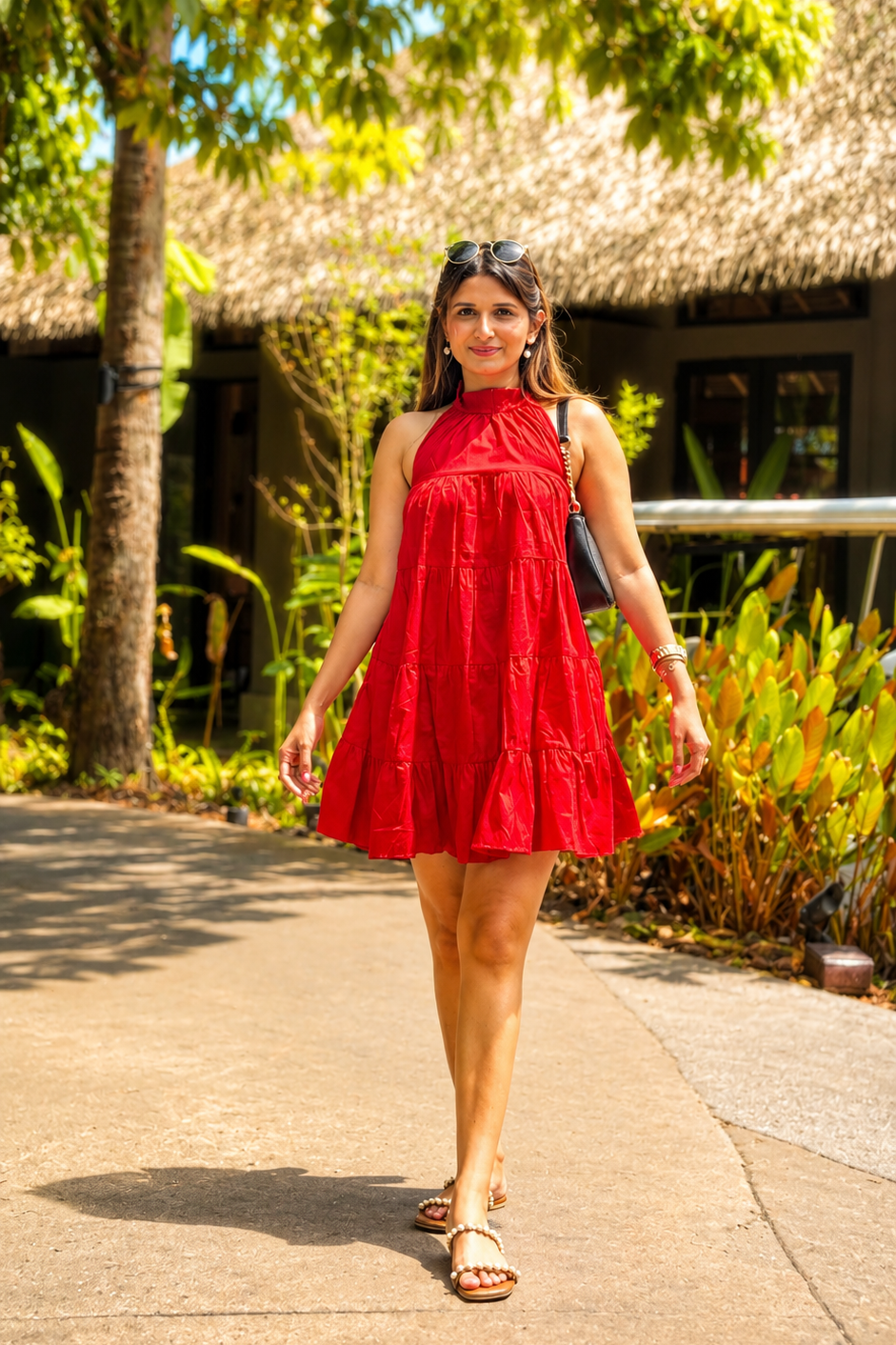 Cherry chic dress