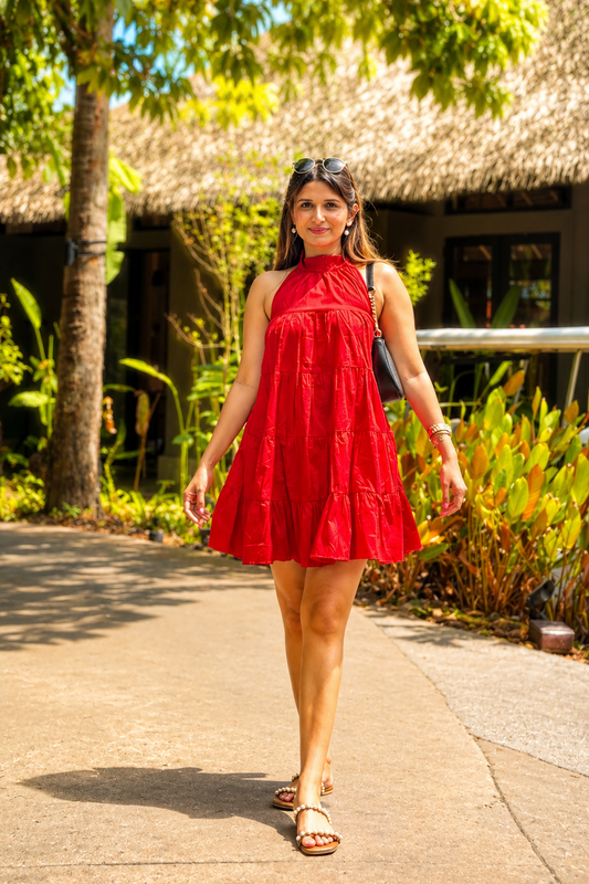 Cherry chic dress