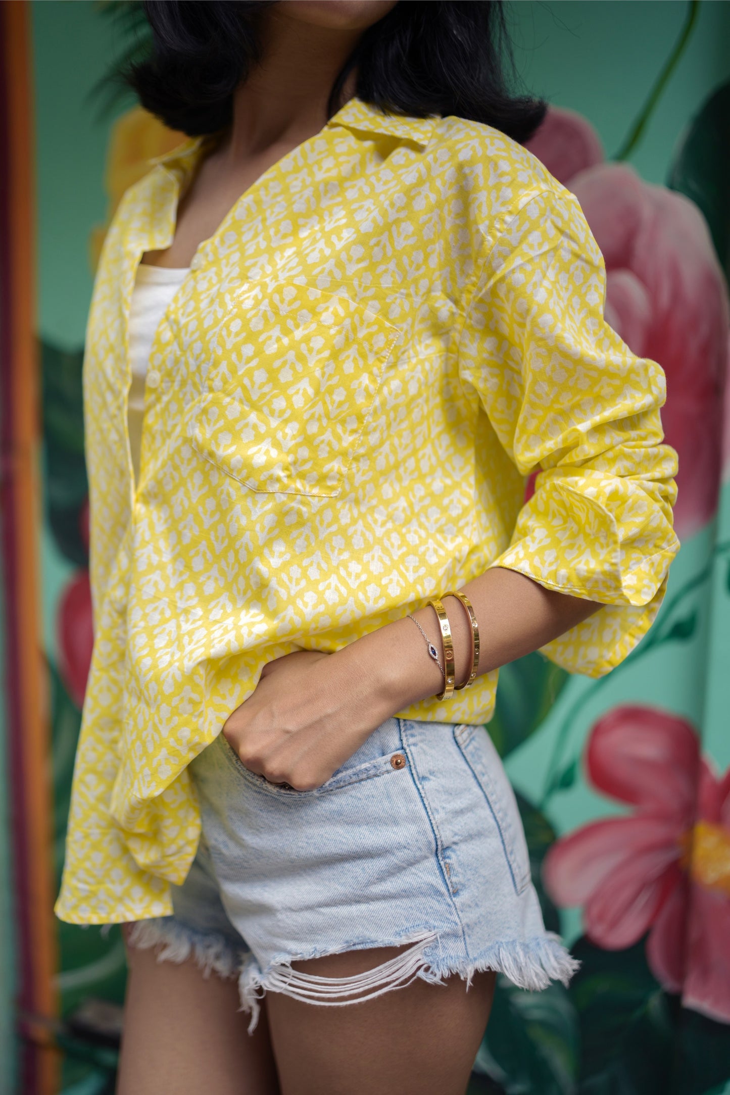 Yellow sunshine shirt