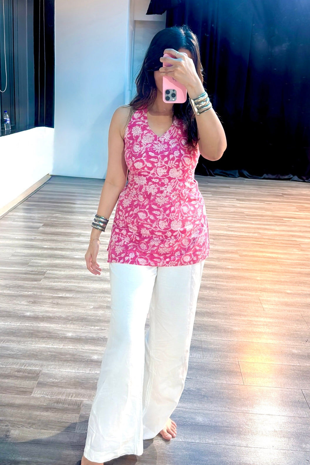 Meher halter kurti top