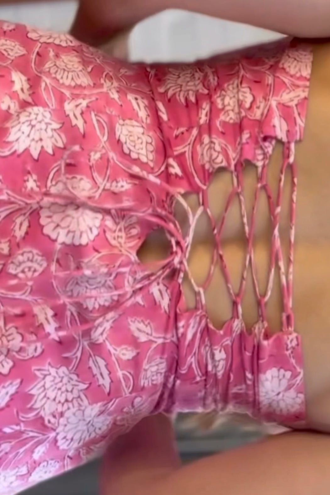 Meher halter kurti top