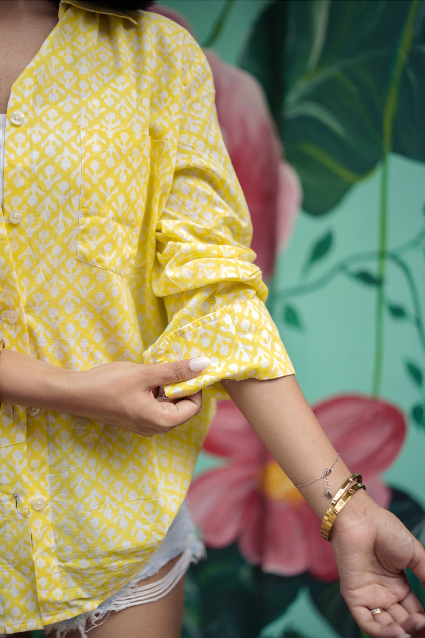 Yellow sunshine shirt
