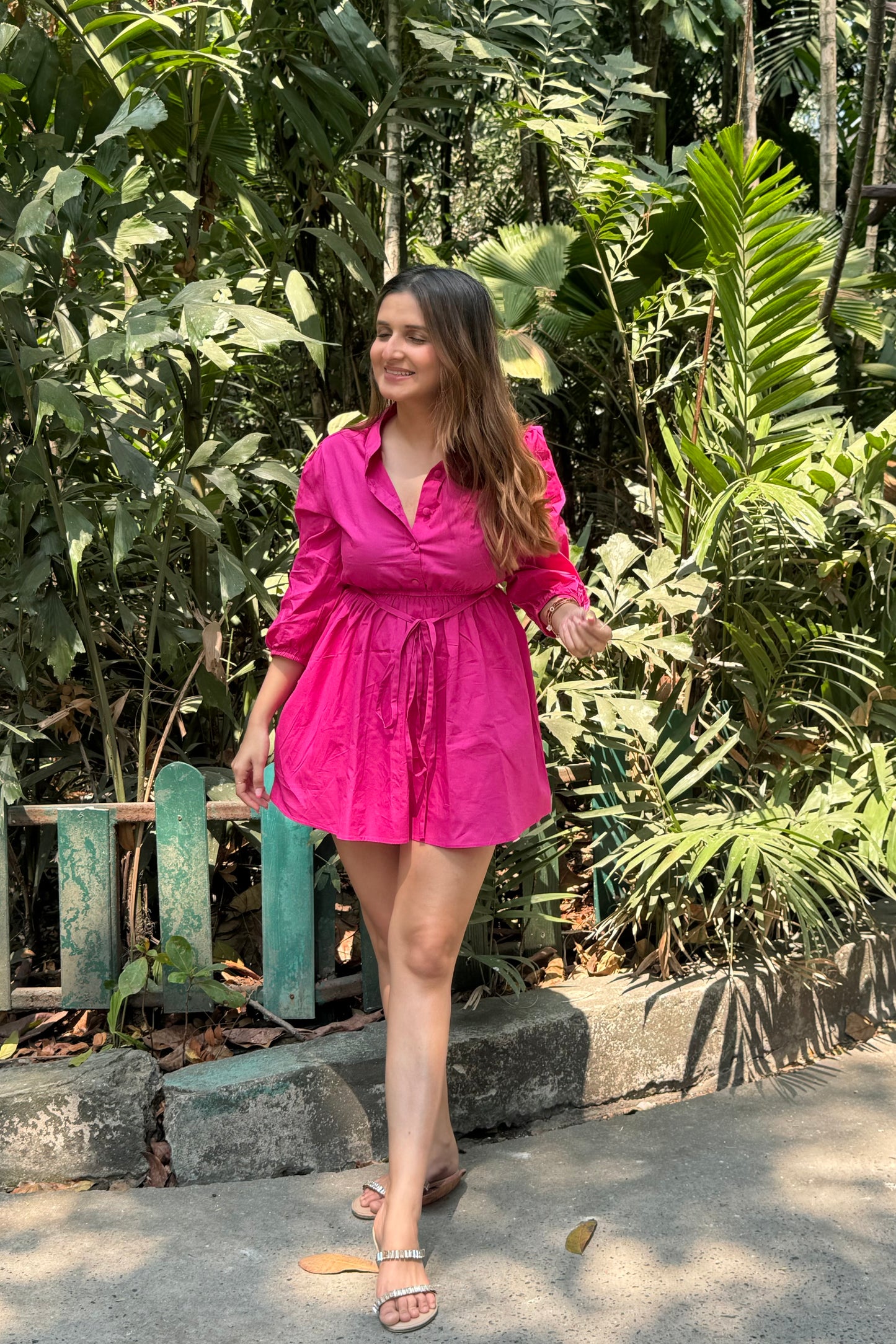 Pink dainty dress