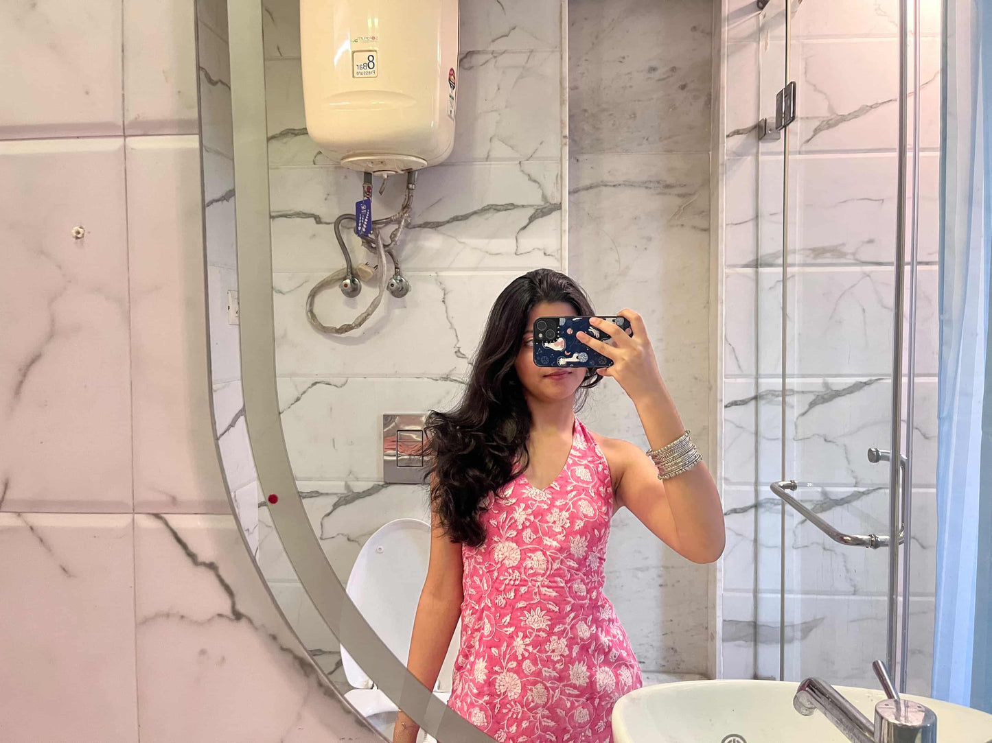 Meher halter kurti top