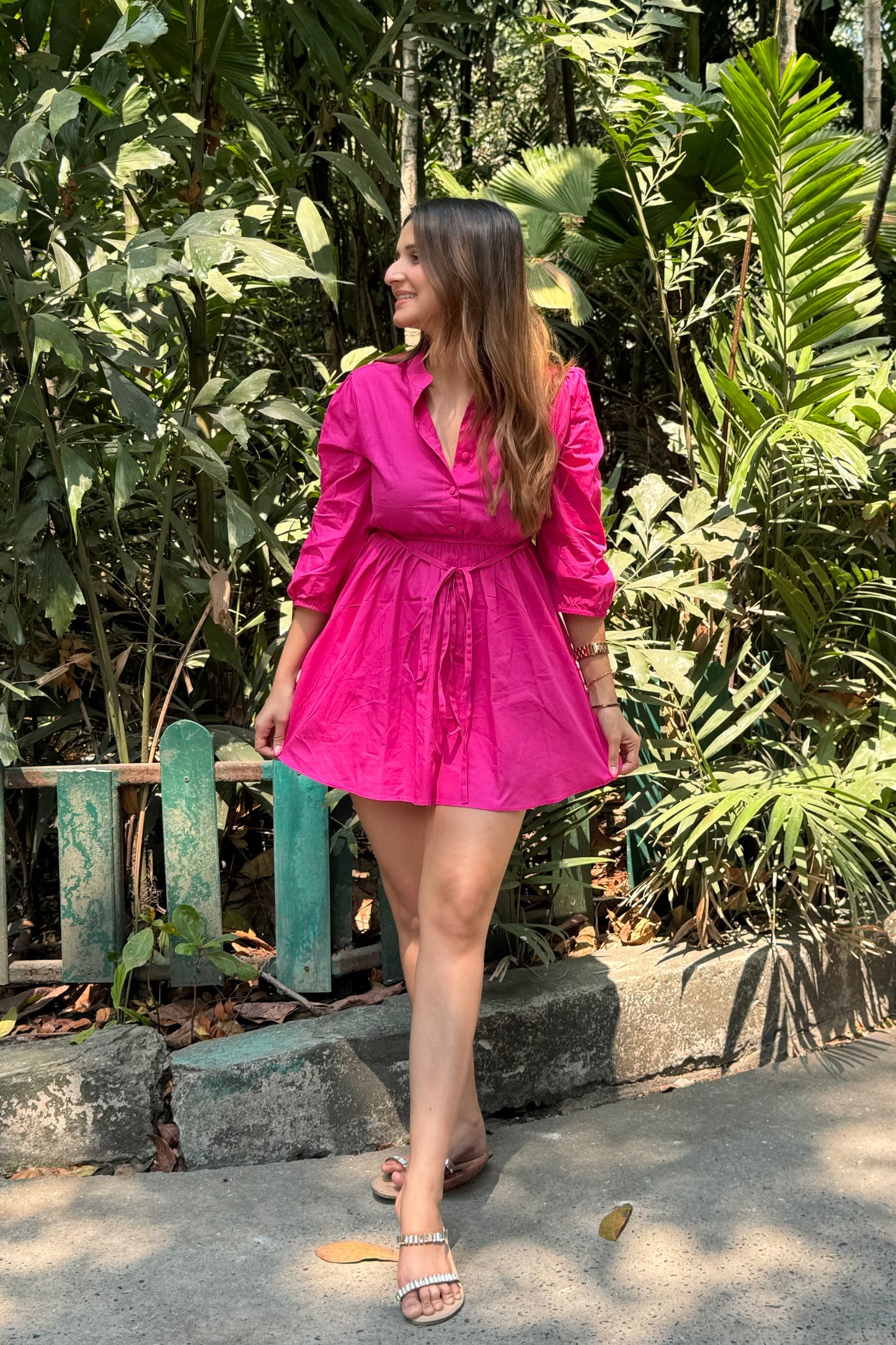 Pink dainty dress