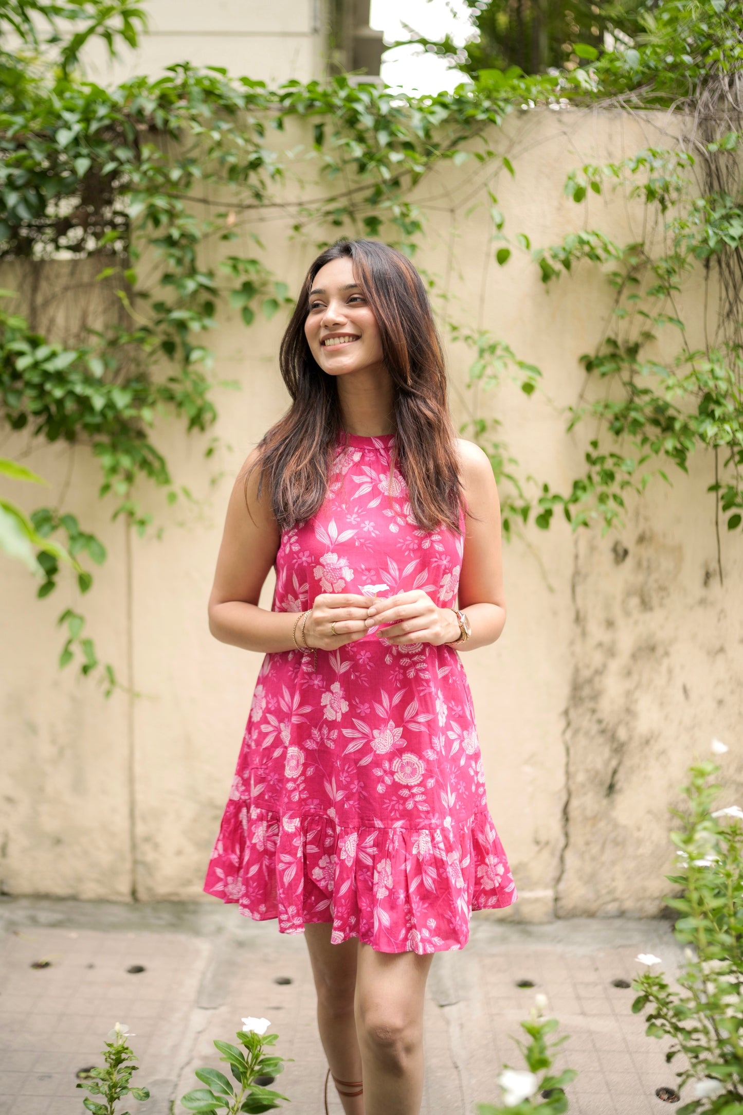 Gulabi mood dress
