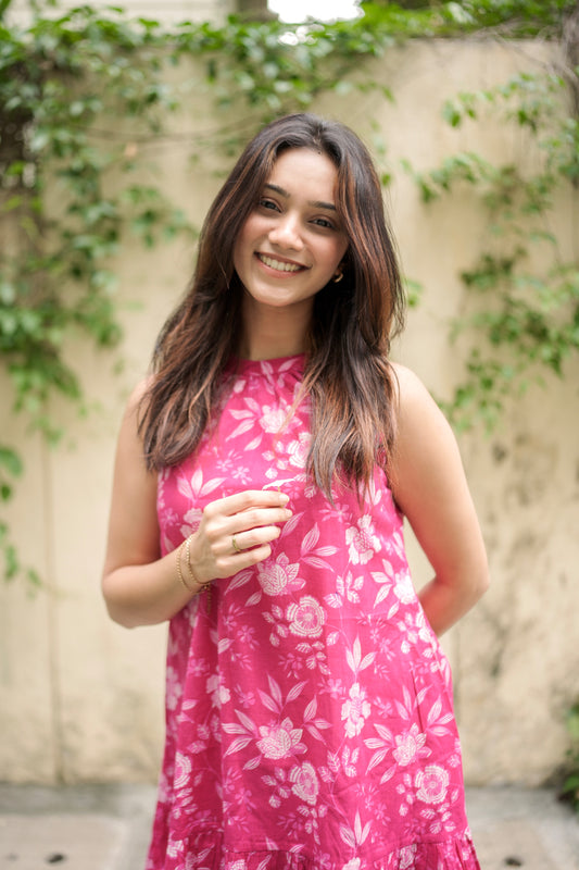 Gulabi mood dress