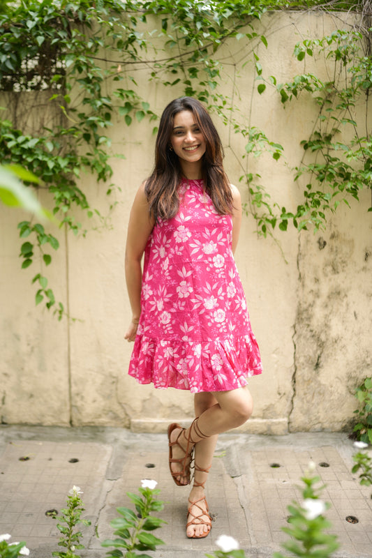 Gulabi mood dress